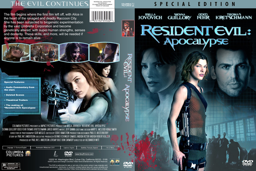 Resident Evil 2 Apocalypse ผีชีวะ 2 ผ่าวิกฤตไวรัสสยองโลก 2004