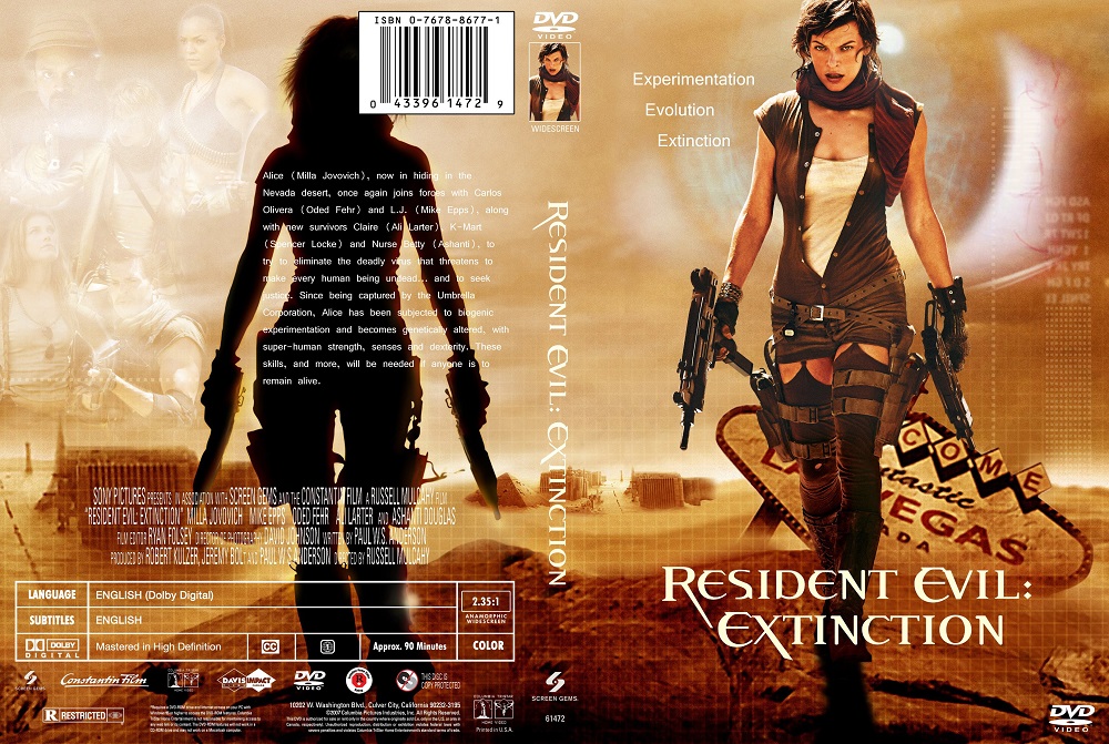 Resident Evil 3 Extinction ผีชีวะ 3 สงครามสูญพันธุ์ไวรัส 2007