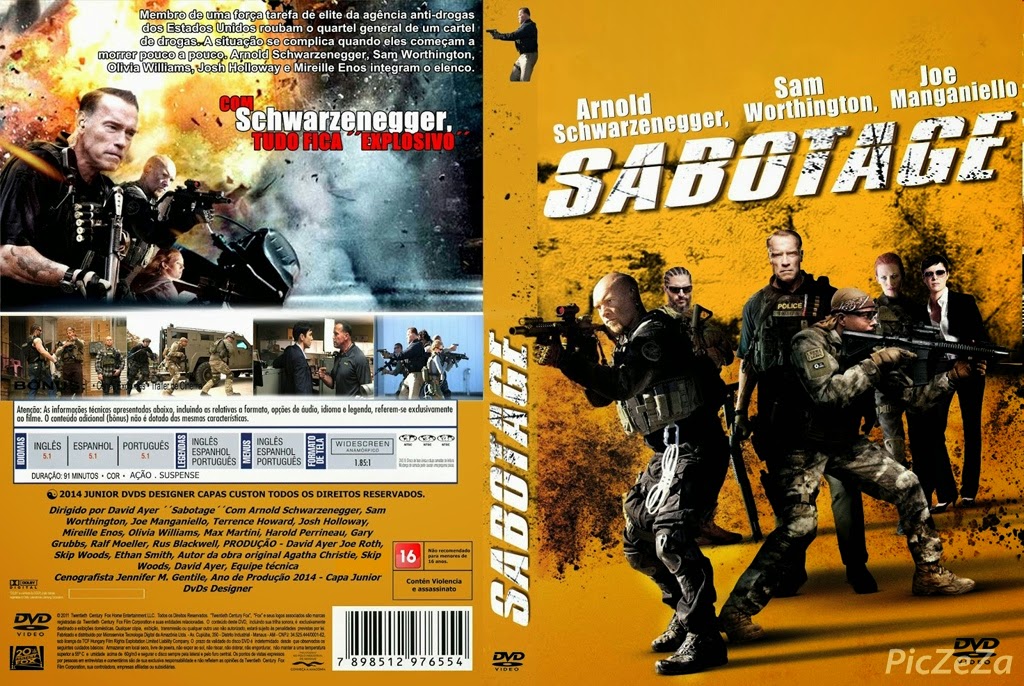 Sabotage คนเหล็กล่านรก 2014