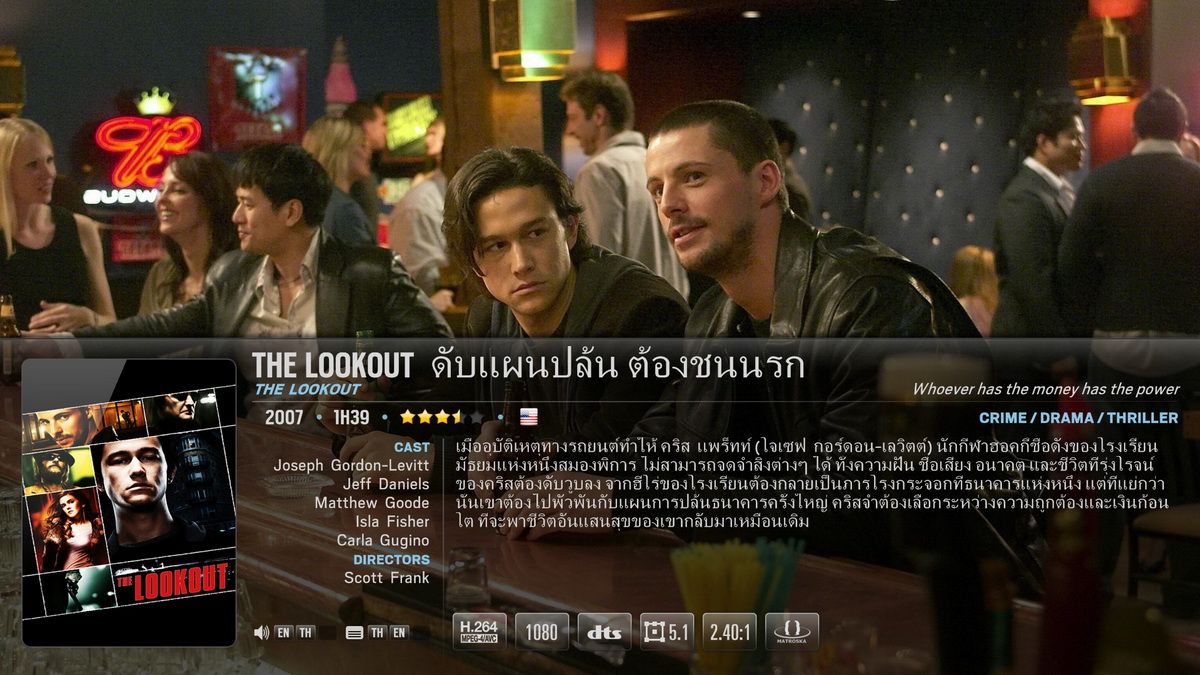 The Lookout ดับแผนปล้น ต้องชนนรก 2007